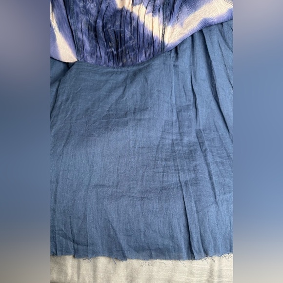 Soft Surroundings Gauzy Tie Dye Embroidered Long Sleeve Size Medium - Picture 6 of 7